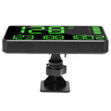 Universale schwarze Auto-HUD-Display GPS Geschwindigkeit & Müdigkeitswarnung USB-Strom