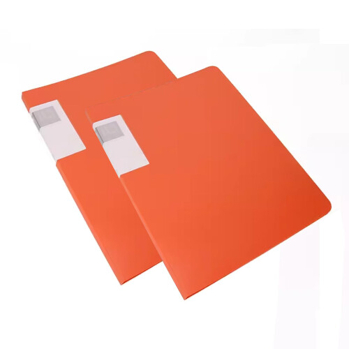 A3 Display Book 30Pocket Presentation Folder For Artwork Portfolio, 2Pack Blue And Orange