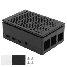 Custodia protettiva per Raspberry Pi 5: design innovativo con coperchio superiore rimovibile, potente ventola PWM per un raffreddamento ottimale,