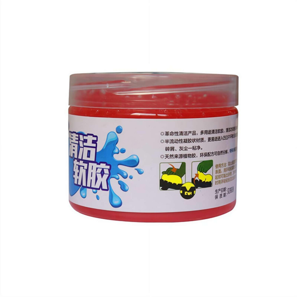 Car Cleaning Gel Â Reusable Nonsticky Car Interior Cleaner For Dashboard, Vents And Console, Red 9199774108935