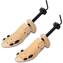 Schuhspanner-Set aus Holz, natürliches Kiefernholz, Schuhspanner für Damen und Herren – M (37–41)
