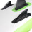 Universal Surfboard Tail Fin for Improved Balance and Speed 6