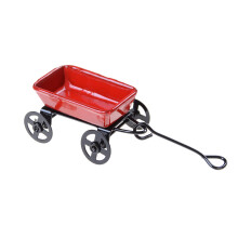 1:12  Schattig Poppenhuis Miniatuur Metaal  Kleine Trekkar Tuin Miniatuur Meubelaccessoires