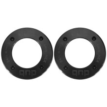 Capuchon de Bras de Manivelle 2Pc Compatible pour le SystèMe  Dub, Couvercle LatéRal en Alliage D'Aluminium Noir M18/M30 BB30/Dub, Capuchon de