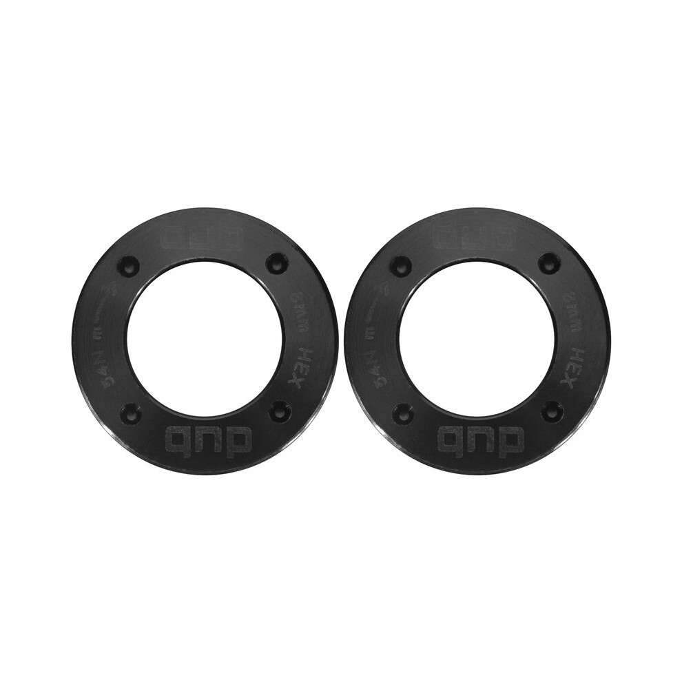2Pc Crank Arm Cap Compatible For Dub System, Aluminum Alloy M18/M30 Side Cover Bb30 /Dub, Crank Arm Fixing Cap Black 6031926527016