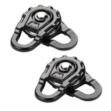 2 STUKS Sleepkabel Winch Rukblok voor 1/10 RC Crawler Axiale SCX10 Auto Onderdelen Accessoire RC Klimwagen Lier Off-Road Auto