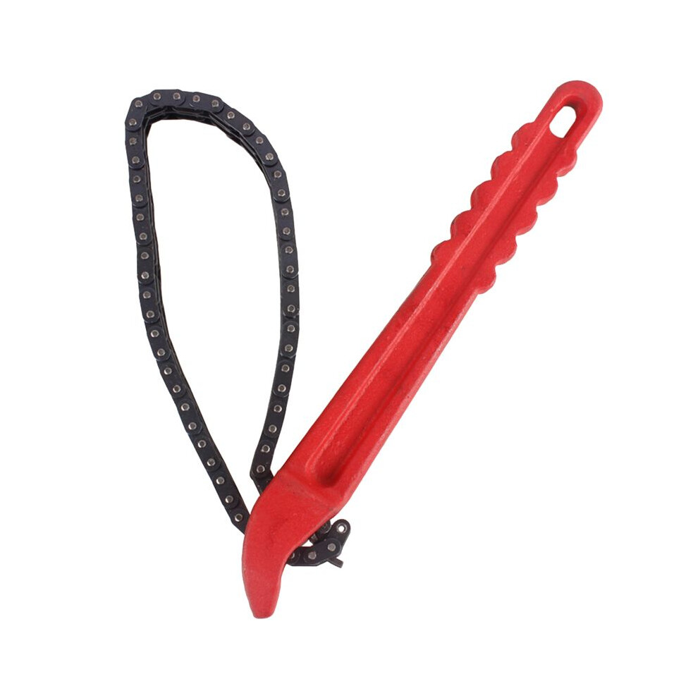 Chain Pipe Pliers Water Pipe Chain Wrench Water Heating Pipe Fittings Wrench Machine Filter Spanners Steel Wrench 4711745359648