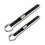 2Pcs Multifunctional Ring Wrench Set Adjustable Large/Small Double-Headed Wrench Universal Maintenance Hand Tools 1