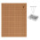 Macrame Board with Pins, 12x16In Portable Double Side Macrame Project Board with Grids,Reusable Macrame Board 1