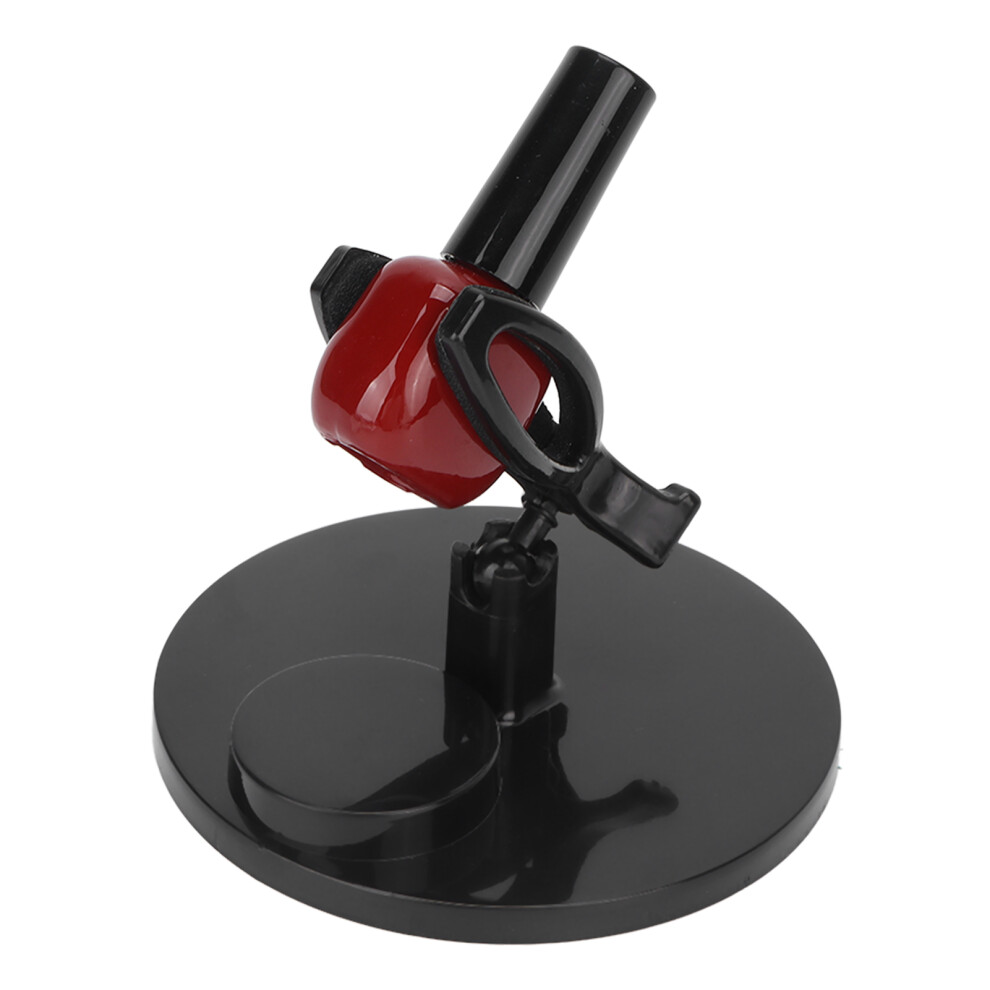 Black Wide Base Abs Nail Polish Bottle Holder Stand For Manicure,