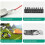Stainless Steel Adjustable Wrench Replaceable Screwdriver  Portable Household Tool with Storage Bag 5