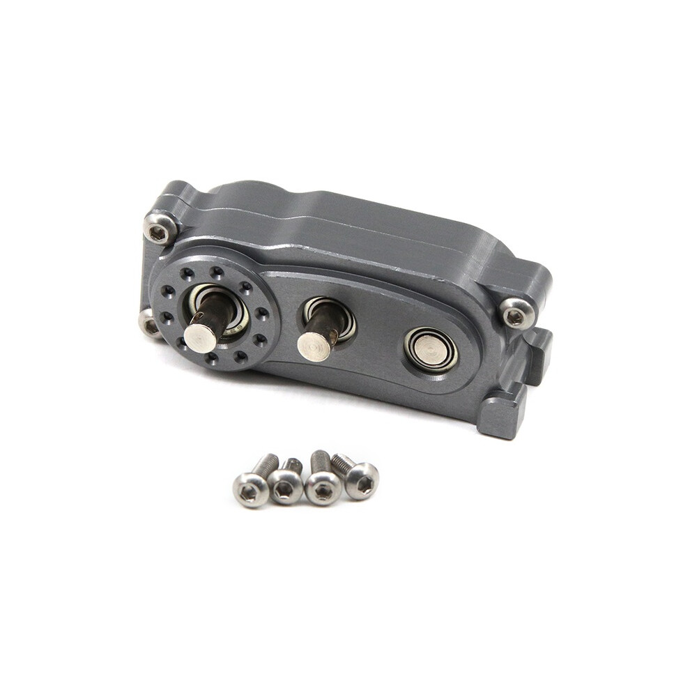 Prefixal Gearbox Transfer Case For 1/10 Rc Crawler Car Axial Scx10 & Scx10 Ii 90046 Upgrade Parts,Titanium 6034244255555