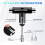 Skate Tool Integration Multi-Function Ratchet Skateboard Tool with Skateboard Griptape Eraser Kit 6