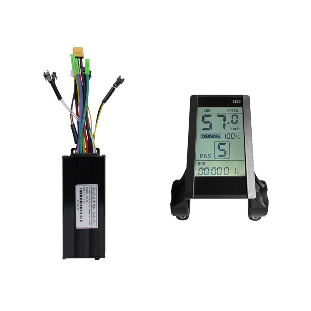 Electric Bicycle Controller S830 Lcd Display 36V 48V 30A 750W 1000W 2 Model Sinewave Controller Electric Bicycle Parts 6033071368667