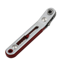 Ratchet Wrench 1/4 Inch Drive Socket Hex Screwdriver Bit Dual  Ratchet Wrench Tool with Two Bit Heads Elbow