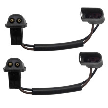 2pcs Front Windshield Washer Nozzle with Heated 1708177 4M51-17666-BD for  Focus 2004-2011 Windscreen Sprayer Jet