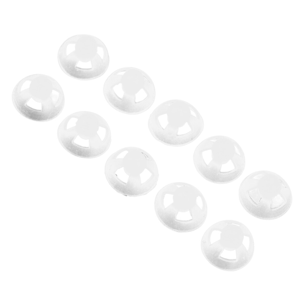 Hearing Aid Ear Tips 10PCS 9mm Soft Silicone Washable Breathable Anti Static