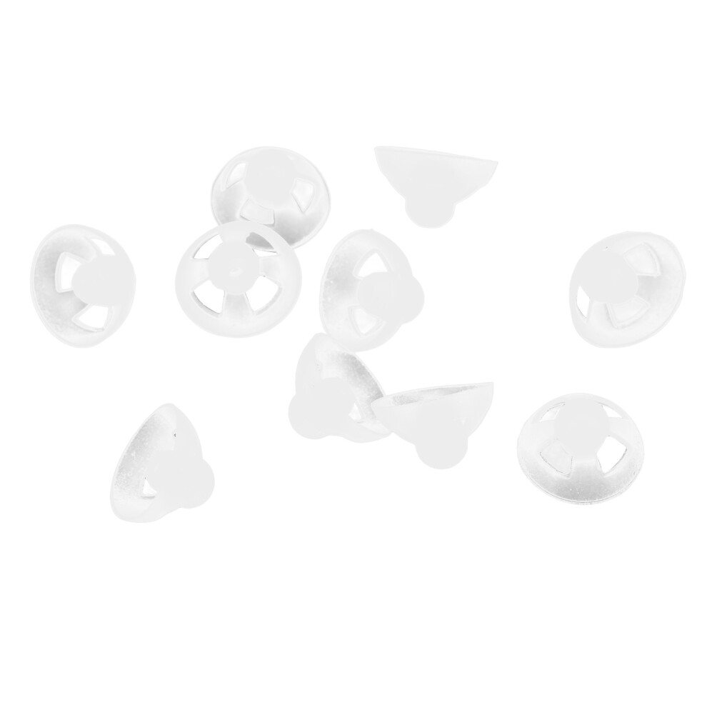 7mm Silicone Hearing Aid Tips - 10PCS Soft Breathable Anti-Static Set