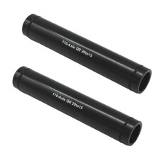 Mountain Bike Bicycle 20mm Thru-Axle Conversion to 15mm Thru-Axle Aluminum Alloy Bicycle Front Fork Thru-Axle Hub