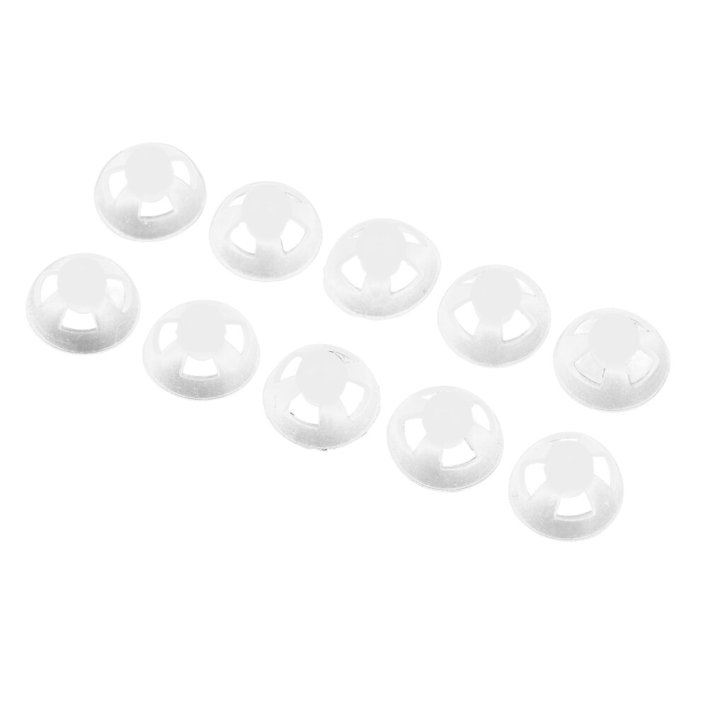 10PCS Soft Silicone Hearing Aid Domes 9mm Single Layer Washable Anti Static