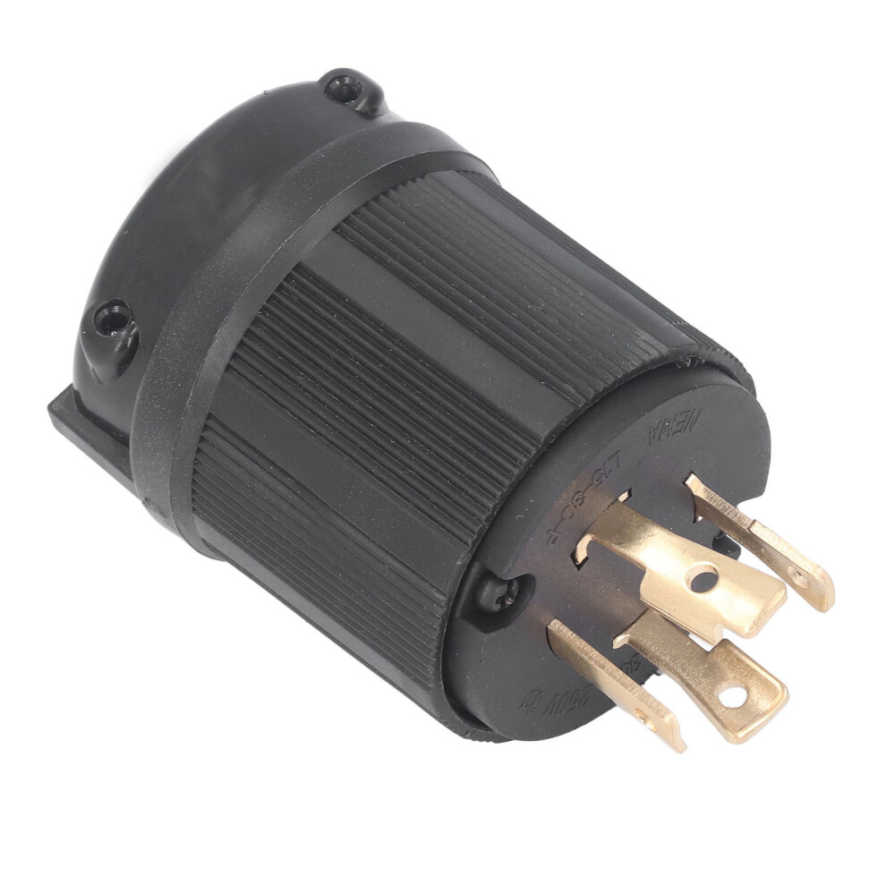 Us Standard Locking Plug L15â30P 30A 250V Brass Contact 4641375816535