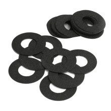 10PCS 0.5mm Fishing Wheel Special Discharge Force Alarm Carbon Fiber Brake Pad Reel Drum Wheel Accessories