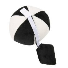 Baby Vision Trainingsball Schwarz & Weiß Waschbares Spielzeug für Früherziehung für 0-12 Monate