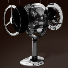 Desktop Angle Exhaust Hood USB Range Fan BBQ Cooking Extractor