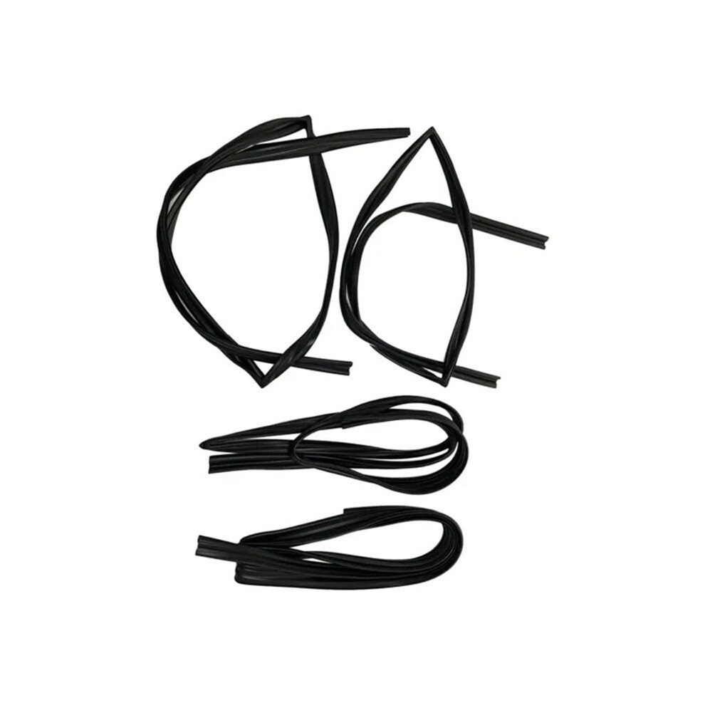 Door Glass Run Sealing Strip For Land Lx450 Weatherstrip 68141-60010 68151-60010 68142-60011 68152-60011 6033713395846