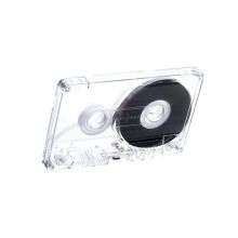 90 Minute Blank Audio Cassette Tape with Transparent Shell, Clear Sound for Interviews and Lectures