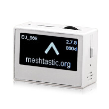 Meshtiny Meshtastic  Pocket LoRa Tracker SX1262 915MHz NRF52840 LoRa Funkknoten OLED-Display Energiesparend