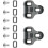 Cleats Universal Cycling With Antislip, Lightweight Durable, 2 Pcs, Adjustable Float, Grey 3