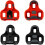 Cleats Universal Cycling With Antislip, Lightweight Durable, 2 Pcs, Adjustable Float, Grey 5