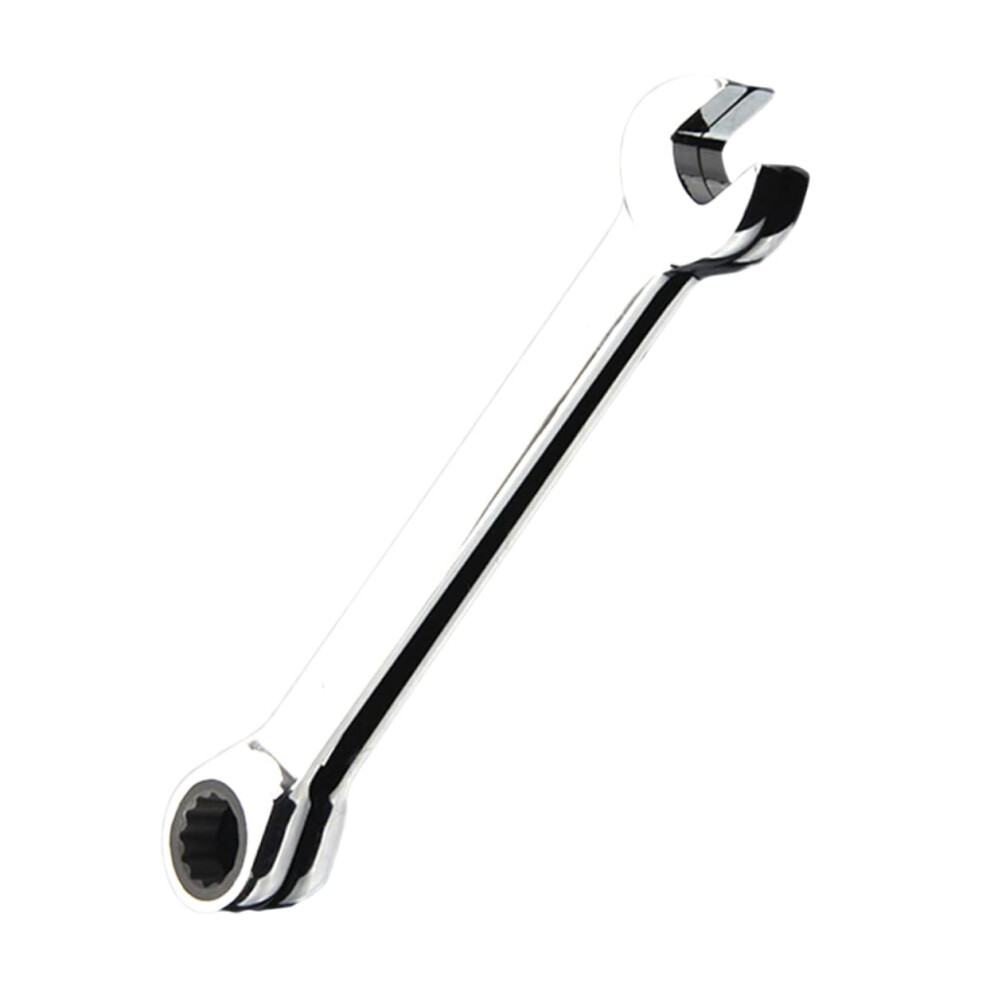 Dual Head Ratchet Wrench With Ergonomic Grip, Durable Steel Spanner For Home Use 9347817532104