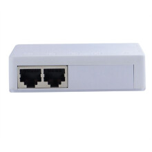 2 Puertos Poe Extender 10/100Mbps 1a 2 PoE Repetidor 12V 1A 250m Distancia Al Poder para Interruptor PoE Estándar/Cámara IP