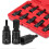 10PCS 12 Point Socket Wrench Set Universal 3/8 Square Drive Socket Set M4-M16 Socket Kit 3