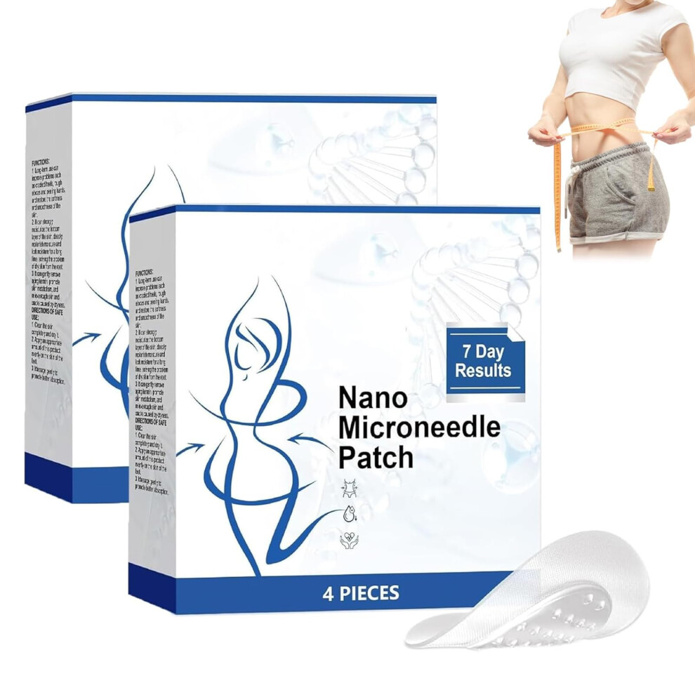 Nano Microneedle Weight Loss Patch UltraThin Invisible Slimming for Belly Fat Women and Men