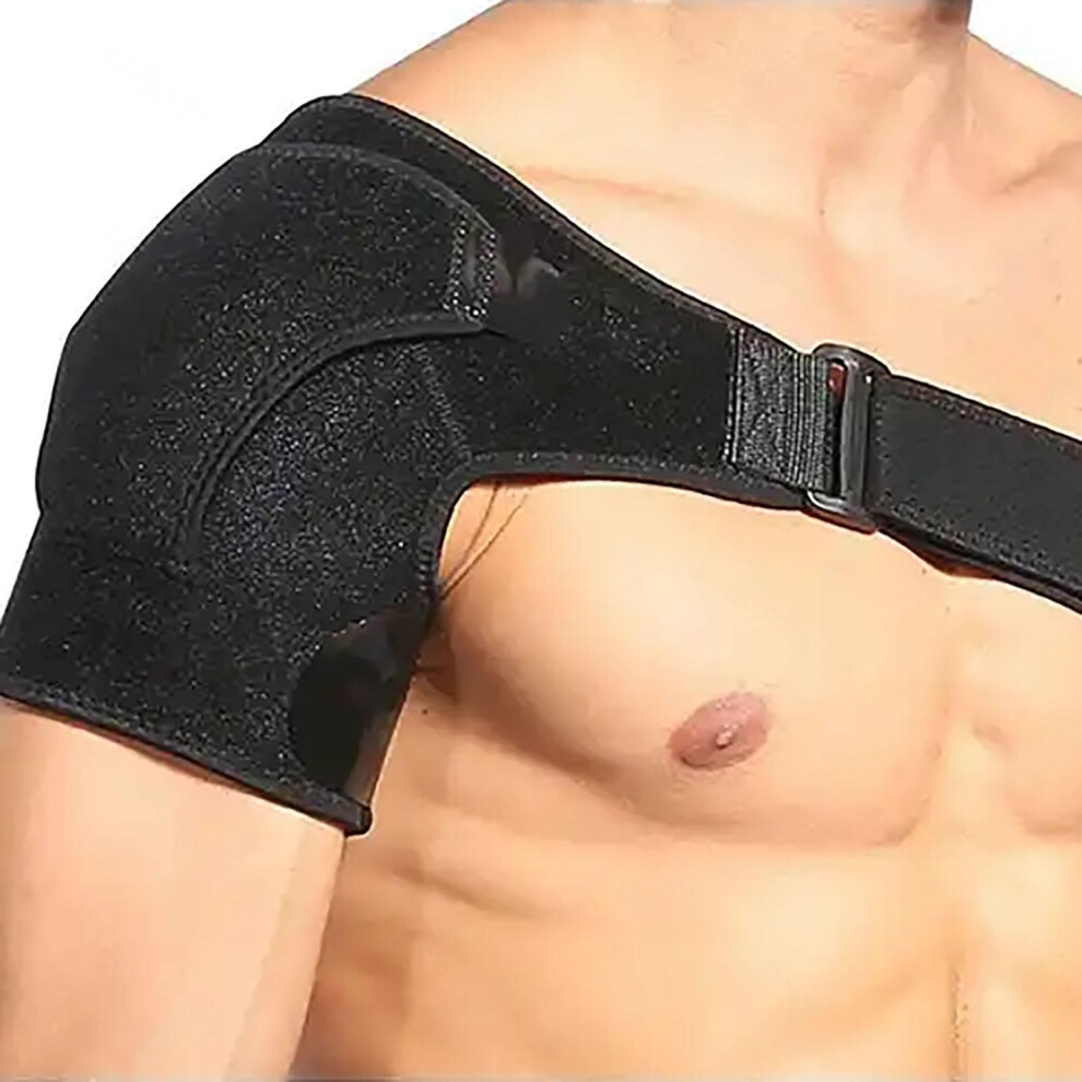 Adjustable Shoulder Support Brace for Injury Relief, Compression Pain Relief, Breathable Neoprene