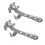 2er-Pack Multifunktions-Eimeröffner Aus Aluminium, Eimeröffner für 5 Gallonen, Eimeröffner Aus Metall, Deckelöffner-Werkzeug 1
