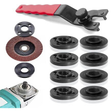 5/8Inch-11 Grinder Parts Flange Metal Lock Nut Grinder Flange Nut Angle Grinder Wrench