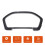 Dashboard Meter Panel Frame Trim for   2023 2024 Accessories ABS Carbon Fiber 3
