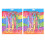 Ciseaux de scrapbooking pour loisirs créatifs, ciseaux à bords décoratifs avec poignées à code couleur et coupe nette, design ergonomique. 3