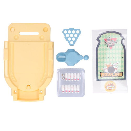 Mini-Bowling-Spielset, Desktop-Bowlingkugelbrett, 1