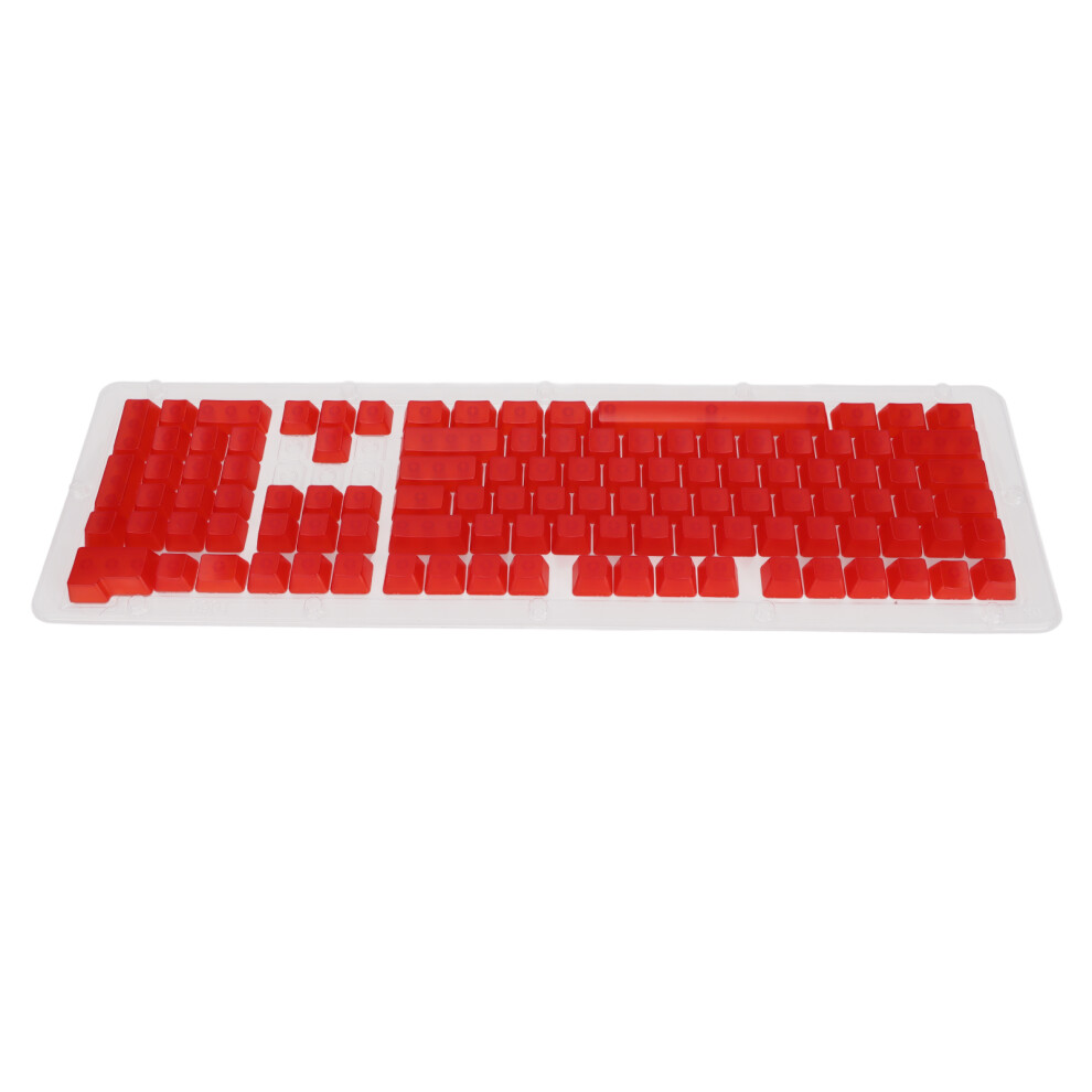 108-Key Transparent Matte Pc Oem Height Mechanical Keyboard Keycaps For 61/87/104-Key Layout 5001375824555