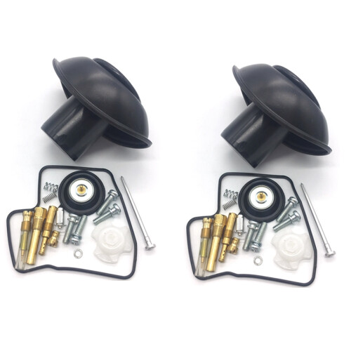 2 Set per Steed 600 Shadow Vlx600 Vlx 600 Vt600 C Kit di Riparazione Carburatore Guarnizione Valvola un Membrana Ricostruzione Parti Set