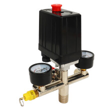 Duales Regler-Luftkompressor Druckschalter 0‑12BAR, 0‑180PSI