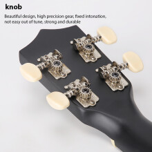 23-Zoll-Ukulele, Akustik-Ukulelen-Set mit