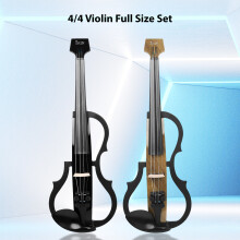 IRIN 4/4 Violine, komplettes Set, Kohlefaser,