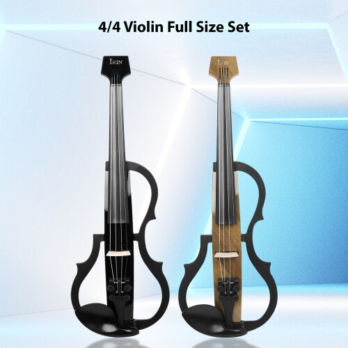 IRIN 4/4 Violine, komplettes Set, Kohlefaser,