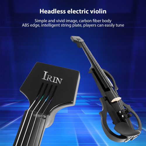 IRIN 4/4 Violine, komplettes Set, Kohlefaser, 1